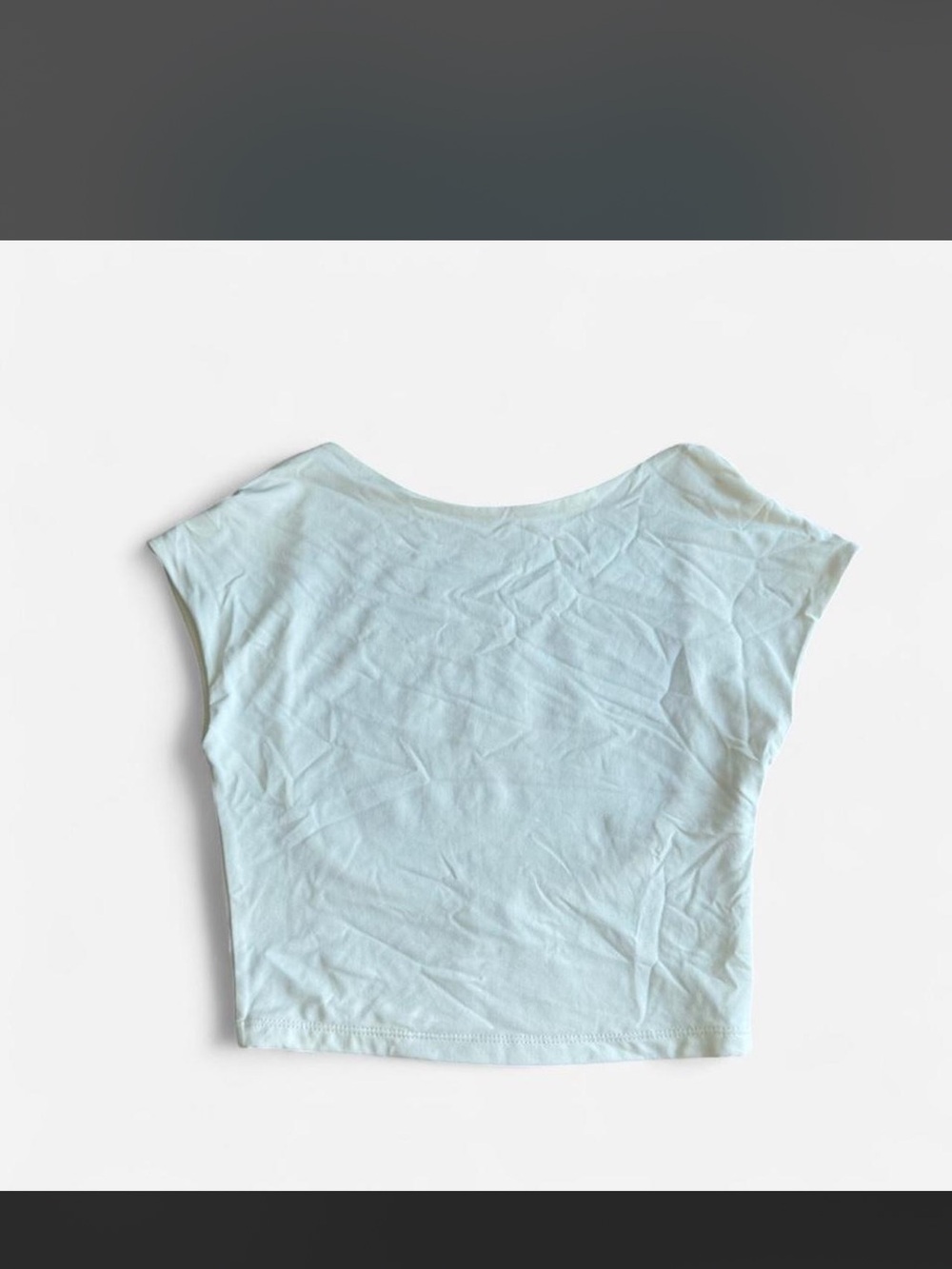 Women's Cap-Sleeve Crop Top